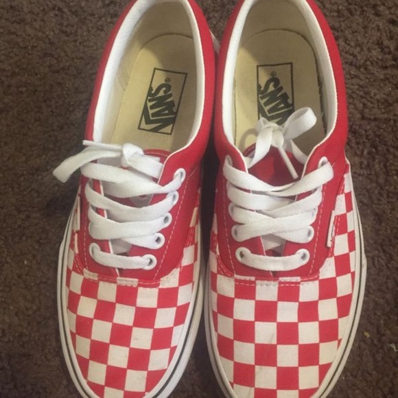 red vans size 9